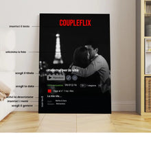 Carica l'immagine nel visualizzatore di Gallery, Tela Netflix in canvas 50x70 personalizzabile