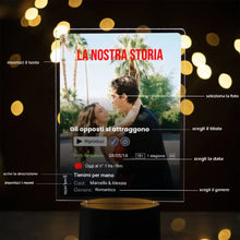 Carica l'immagine nel visualizzatore di Gallery, Targa Netflix con base led personalizzabile