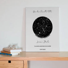 Carica l'immagine nel visualizzatore di Gallery, Tela Costellazioni in canvas 30x40 personalizzabile
