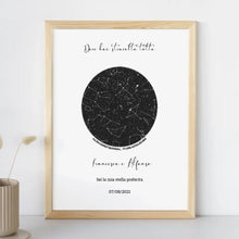 Carica l'immagine nel visualizzatore di Gallery, Quadro in legno 20x30 Costellazioni personalizzabile