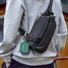 Carica l'immagine nel visualizzatore di Gallery, Custodia verde militare Airpods pro bluetooth con gancio