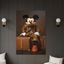 Carica l&#39;immagine nel visualizzatore di Gallery, Tela in canvas rich Mickey Mouse
