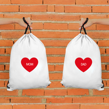 Carica l'immagine nel visualizzatore di Gallery, Coppia di zainetti "Mom & Dad"