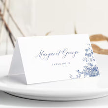 Carica l'immagine nel visualizzatore di Gallery, Segnaposto per tavoli "Blu" personalizzabile