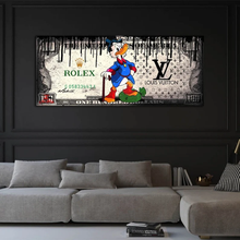 Carica l'immagine nel visualizzatore di Gallery, Tela in canvas Paperino X LV