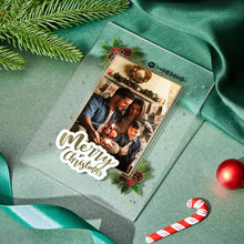 Carica l'immagine nel visualizzatore di Gallery, Targa "Merry Christmas" 10x15cm personalizzabile