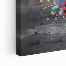 Carica l'immagine nel visualizzatore di Gallery, Tela in canvas la Rabbia di Topolino