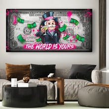 Carica l'immagine nel visualizzatore di Gallery, Tela in canvas The World is Yours