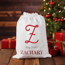 Carica l'immagine nel visualizzatore di Gallery, Zainetto Natalizio con nome personalizzabile