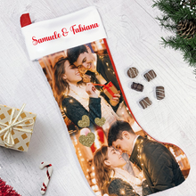 Carica l'immagine nel visualizzatore di Gallery, Calza con nome e foto personalizzabile