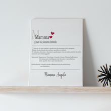 Carica l'immagine nel visualizzatore di Gallery, Tela "Mamma Wikipedia" personalizzabile