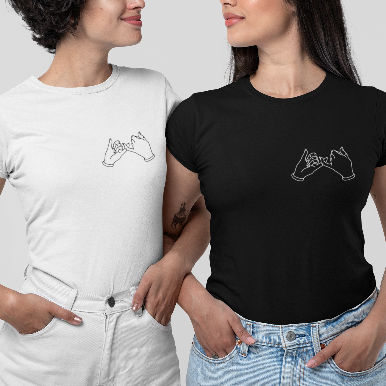 T shirt bianca e nera discount