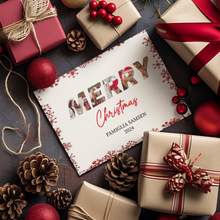 Carica l'immagine nel visualizzatore di Gallery, Cartolina Natalizia con foto personalizzabile