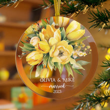 Carica l'immagine nel visualizzatore di Gallery, Segnaposto tondo "Yellow" personalizzabile