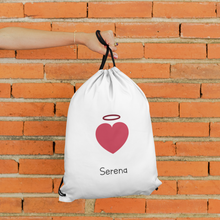 Carica l'immagine nel visualizzatore di Gallery, Coppia di zainetti "Angioletto e il Diavoletto" personalizzabili