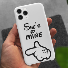 Carica l'immagine nel visualizzatore di Gallery, Coppia di Cover protection bianca "Mine"