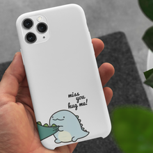 Carica l'immagine nel visualizzatore di Gallery, Coppia di Cover protection bianca "Mi Manchi"