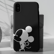 Carica l'immagine nel visualizzatore di Gallery, Coppia di Cover protection nera "Minnie&Topolino"