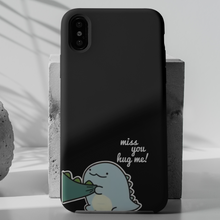 Carica l'immagine nel visualizzatore di Gallery, Coppia di Cover protection nera "Mi Manchi"