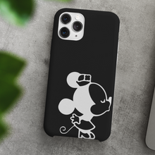 Carica l'immagine nel visualizzatore di Gallery, Coppia di Cover protection nera "Minnie&Topolino"