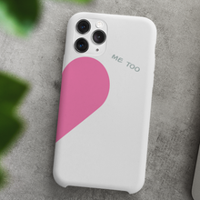 Carica l'immagine nel visualizzatore di Gallery, Coppia di Cover protection bianca "I Love You"