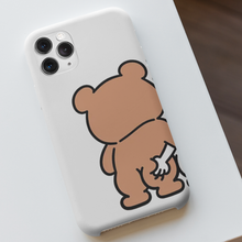 Carica l'immagine nel visualizzatore di Gallery, Coppia di Cover protection bianca "Orsetti"