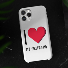 Carica l'immagine nel visualizzatore di Gallery, Coppia di Cover protection bianca "I Love"