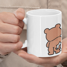 Carica l'immagine nel visualizzatore di Gallery, Coppia di Tazze bianche "Orsetti"