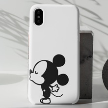 Carica l'immagine nel visualizzatore di Gallery, Coppia di Cover protection bianca "Minnie&Topolino"