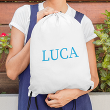 Carica l'immagine nel visualizzatore di Gallery, Zainetto con nome personalizzabile