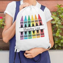 Carica l'immagine nel visualizzatore di Gallery, Zainetto "Matite" personalizzabile