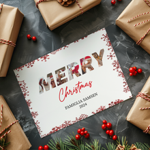 Carica l'immagine nel visualizzatore di Gallery, Cartolina Natalizia con foto personalizzabile