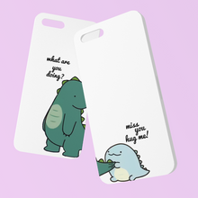 Carica l'immagine nel visualizzatore di Gallery, Coppia di Cover protection bianca "Mi Manchi"