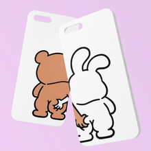 Carica l'immagine nel visualizzatore di Gallery, Coppia di Cover protection bianca "Orsetti"