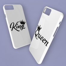 Carica l'immagine nel visualizzatore di Gallery, Coppia di Cover protection bianca "King&Queen"