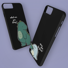 Carica l'immagine nel visualizzatore di Gallery, Coppia di Cover protection nera "Mi Manchi"