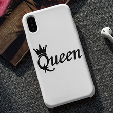 Carica l'immagine nel visualizzatore di Gallery, Coppia di Cover protection bianca "King&Queen"