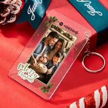 Carica l'immagine nel visualizzatore di Gallery, Portachiavi con foto personalizzabile e codice Spotify 8,5 x 5,5 cm