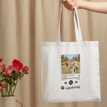 Carica l'immagine nel visualizzatore di Gallery, Borsa con codice spotify e foto personalizzabile