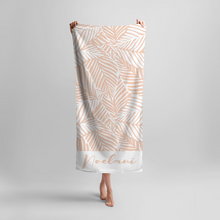 Carica l'immagine nel visualizzatore di Gallery, Telo mare con nome personalizzabile