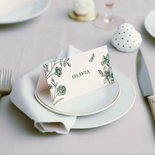 Carica l'immagine nel visualizzatore di Gallery, Segnaposto "Natura" per tavoli con nome personalizzabile