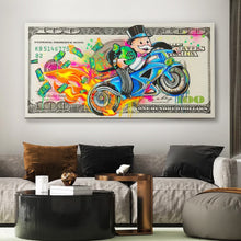 Carica l'immagine nel visualizzatore di Gallery, Tela in canvas Monopoly