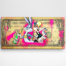 Carica l'immagine nel visualizzatore di Gallery, Tela in canvas Bugs Bunny