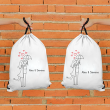 Carica l'immagine nel visualizzatore di Gallery, Coppia di zainetti "Couple" personalizzabili