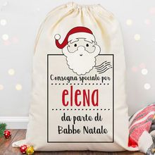 Carica l'immagine nel visualizzatore di Gallery, Zainetto "Consegna speciale" personalizzabile