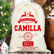 Carica l'immagine nel visualizzatore di Gallery, Zainetto "Natale Expres" personalizzabile