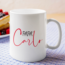 Carica l'immagine nel visualizzatore di Gallery, Tazza Papà con nome personalizzabile