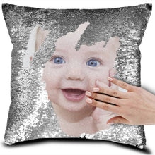 Carica l'immagine nel visualizzatore di Gallery, Cuscino Pailletes Silver personalizzabile