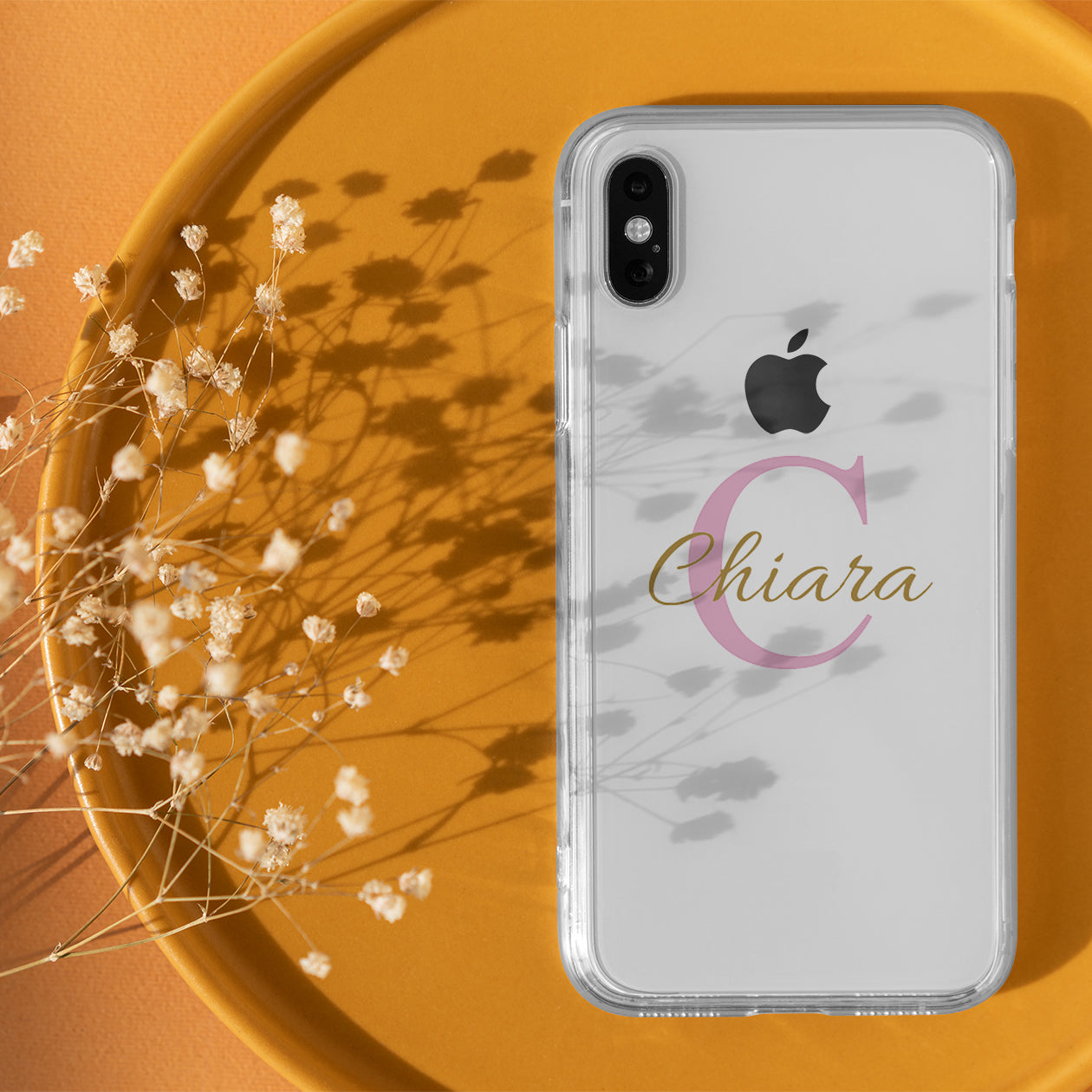Moex Cover Void Sottile Per IPhone SE (2020) - Trasparente Effetto Specchio, Oro Rosato - 2