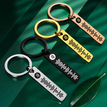 Carica l'immagine nel visualizzatore di Gallery, Portachiavi con codice Spotify personalizzabile